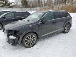 Carros salvage sin ofertas aún a la venta en subasta: 2017 Audi Q7 Prestige