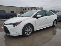 Salvage cars for sale at Wilmer, TX auction: 2022 Toyota Corolla LE