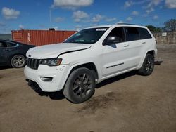 Salvage cars for sale at Homestead, FL auction: 2021 Jeep Grand Cherokee Limited