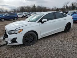 Salvage cars for sale at Chalfont, PA auction: 2019 Ford Fusion SE