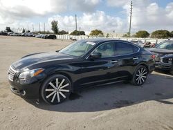 Salvage cars for sale from Copart Miami, FL: 2012 Infiniti M37