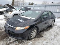 2012 Honda Civic LX en venta en Bowmanville, ON