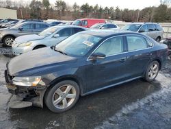 Salvage cars for sale at Exeter, RI auction: 2013 Volkswagen Passat SE