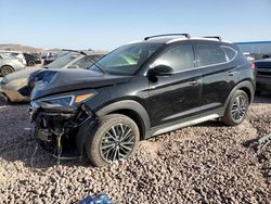 Salvage cars for sale at Phoenix, AZ auction: 2021 Hyundai Tucson Limited