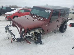 Salvage cars for sale from Copart Davison, MI: 2010 Jeep Wrangler Unlimited Sahara