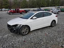 Salvage cars for sale from Copart Gainesville, GA: 2018 Hyundai Elantra SEL