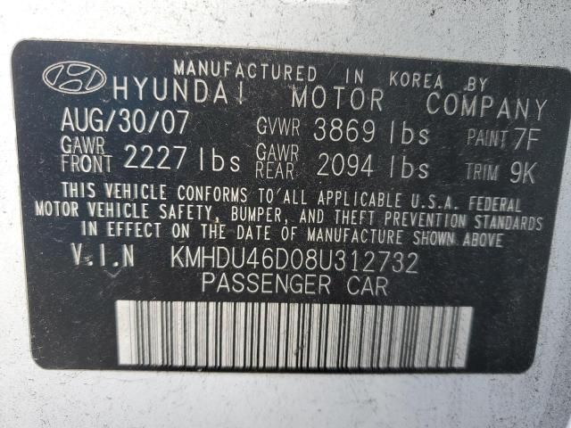 2008 Hyundai Elantra GLS