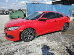 Salvage cars for sale at Riverview, FL auction: 2018 Honda Civic LX