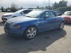 Salvage cars for sale at San Martin, CA auction: 2003 Audi TT