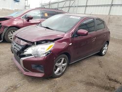 Vehiculos salvage en venta de Copart Albuquerque, NM: 2021 Mitsubishi Mirage ES