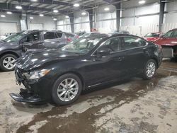 Salvage cars for sale at Ham Lake, MN auction: 2016 Mazda 6 Sport