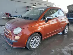 Salvage cars for sale at West Palm Beach, FL auction: 2012 Fiat 500 Lounge