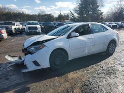 Salvage cars for sale at Pennsburg, PA auction: 2014 Toyota Corolla L