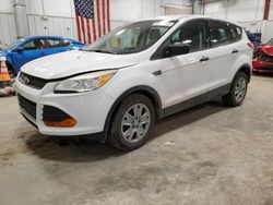 Salvage cars for sale at Mcfarland, WI auction: 2014 Ford Escape S