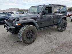 Salvage cars for sale at Las Vegas, NV auction: 2022 Jeep Wrangler Unlimited Sport