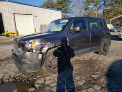 Jeep salvage cars for sale: 2017 Jeep Renegade Sport