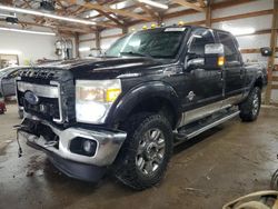 Salvage cars for sale at Pekin, IL auction: 2014 Ford F250 Super Duty