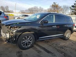 Salvage cars for sale at Moraine, OH auction: 2014 Infiniti QX60