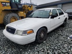 Ford Crown Victoria salvage cars for sale: 2011 Ford Crown Victoria Police Interceptor