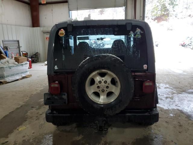 2001 Jeep Wrangler / TJ Sport