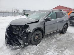 Salvage cars for sale from Copart London, ON: 2017 Nissan Rogue SV