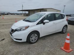 Salvage cars for sale at Temple, TX auction: 2019 Nissan Versa Note S