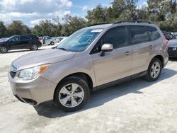 Salvage cars for sale at Ocala, FL auction: 2014 Subaru Forester 2.5I Premium