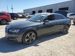 Salvage cars for sale at Jacksonville, FL auction: 2017 Audi A4 Premium Plus