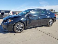 Salvage cars for sale at Grand Prairie, TX auction: 2018 Nissan Sentra S