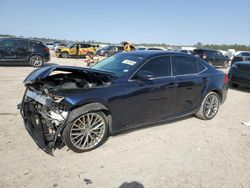 Salvage cars for sale at Houston, TX auction: 2017 Lexus IS 200T