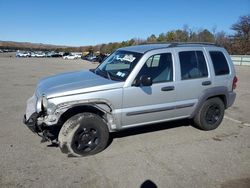 Salvage cars for sale at Brookhaven, NY auction: 2003 Jeep Liberty Sport