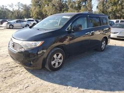 Salvage cars for sale at Ocala, FL auction: 2013 Nissan Quest S