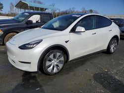 Salvage cars for sale at Spartanburg, SC auction: 2021 Tesla Model Y