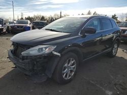 Salvage cars for sale at Denver, CO auction: 2015 Mazda CX-9 Touring