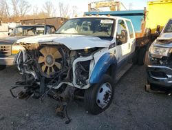 Salvage trucks for sale at Glassboro, NJ auction: 2015 Ford F550 Super Duty