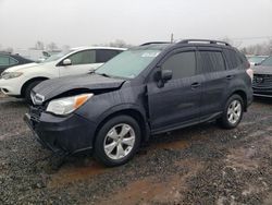 Salvage cars for sale at Hillsborough, NJ auction: 2016 Subaru Forester 2.5I Premium