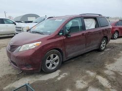 Toyota Sienna le salvage cars for sale: 2016 Toyota Sienna LE