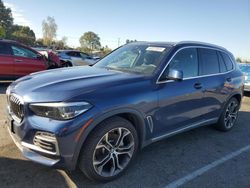 Salvage cars for sale at Van Nuys, CA auction: 2020 BMW X5 XDRIVE40I