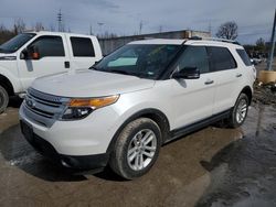 Salvage cars for sale at Bridgeton, MO auction: 2015 Ford Explorer XLT