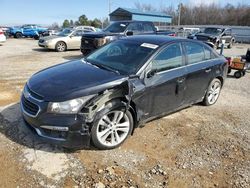 Salvage cars for sale at Memphis, TN auction: 2015 Chevrolet Cruze LTZ