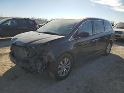 Salvage cars for sale at Kansas City, KS auction: 2016 Honda Odyssey SE