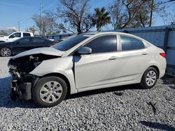 Hyundai salvage cars for sale: 2016 Hyundai Accent SE