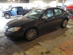 Salvage cars for sale at Indianapolis, IN auction: 2012 Chrysler 200 Limited