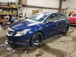 Chevrolet salvage cars for sale: 2012 Chevrolet Cruze LS