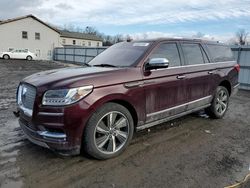 Lincoln salvage cars for sale: 2019 Lincoln Navigator L Black Label