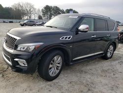 Salvage cars for sale at Loganville, GA auction: 2016 Infiniti QX80