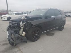 Mercedes-Benz m-Class salvage cars for sale: 2015 Mercedes-Benz ML 350 4matic