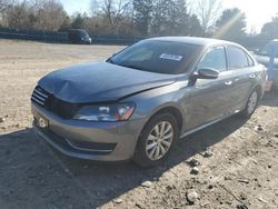 Salvage cars for sale at Madisonville, TN auction: 2014 Volkswagen Passat S