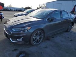 Salvage Cars with No Bids Yet For Sale at auction: 2020 Ford Fusion Titanium