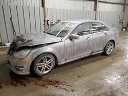 Salvage cars for sale at West Mifflin, PA auction: 2013 Mercedes-Benz C 300 4matic